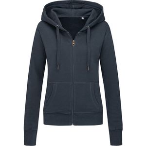 Absolute Apparel - Stedman Dames Active Zip Hoodie (XL) (Donkerblauw)