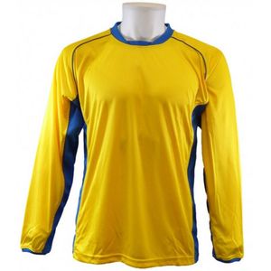 Carta Sport Unisex Volwassenen Londen Panel Jersey Voetbalshirt (XXS) (Geel/royaal blauw)