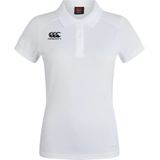 Canterbury Dames/Dames Club Dry Poloshirt (36 DE) (Wit)