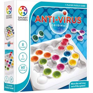 SmartGames Anti-Virus Original - Uitdagend denkspel met 60 opdrachten voor jong en oud