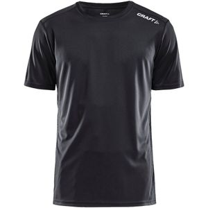 Craft Heren Rush T-shirt met korte mouwen (XL) (Zwart)