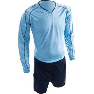 Precision Kinderen/Kinderen Marseille T-Shirt & Shorts Set (L) (Hemelsblauw/navy)