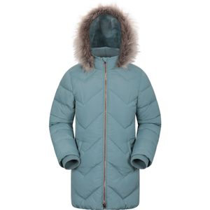 Mountain Warehouse Waterbestendige gewatteerde jas voor kinderen/Kinderen Galaxy (116) (Teal)