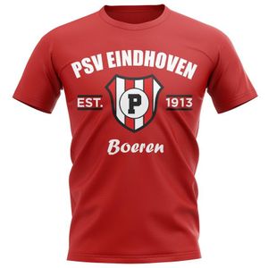 PSV Eindhoven Established Football T-Shirt (Red)