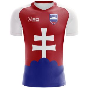 2022-2023 Slovakia Home Concept Football Shirt - Adult Long Sleeve