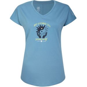 Dare 2B Dames/Dames Finite Grafisch T-Shirt (32 DE) (Niagra Blauw)