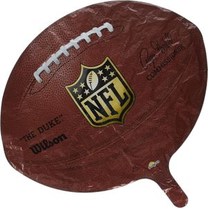 NFL Amerikaanse voetbal folieballon  (Bruin)