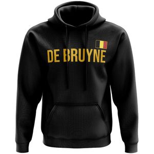 Kevin De Bruyne Belgium name hoody (black)