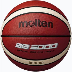 Molten BG3000 Basketbal (7, 7) (Bruin/Wit/Zwart)