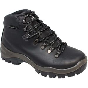 Grisport Peaklander Waxy Leren Wandelschoenen Heren (43 EU) (Zwart)