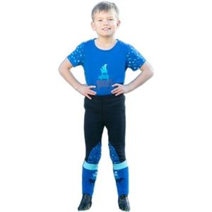Little Rider Jongens Boerderijcollectie T-shirt (128) (Kobaltblauw)