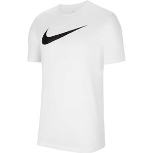 Heren-T-Shirt met Korte Mouwen DF PARK20 SS TOP CW6936 Nike 100 Wit Maat M