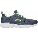 Skechers Equalizer NVLM blauw sneakers kids