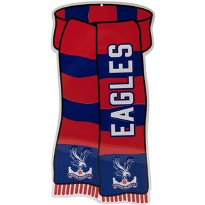 Crystal Palace FC Show Your Colours Bordje  (Rood/Royaalblauw/Wit)
