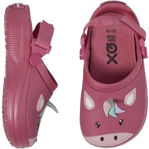 XQ | Tuinklompen Kinderen | Unicorn | Roze | Maat 19/21 | Tuinschoenen | Clogs kinderen | Garden Clogs kids