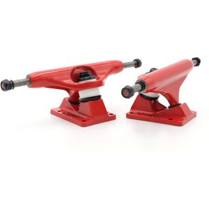 Trigger Broad High 5.5"" Skateboard Trucks Red x2