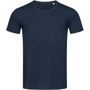 Absolute Apparel - Heren Stedman Stars Ben T-Shirt met Ronde Hals (S) (Blauw)
