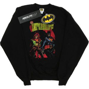 DC Comics Dames/Dames Batman en Batgirl Thrilkiller 62 Sweatshirt (L) (Zwart)