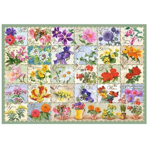 Puzzel Castorland - Vintage Bloemen, 1000 stukjes