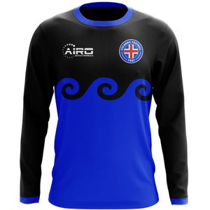 2022-2023 Iceland Long Sleeve Third Concept Football Shirt (Kids)
