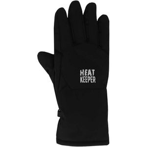 Heatkeeper - Winter handschoenen heren softshell - Zwart - XXL - 1-Paar - Heren handschoenen winter