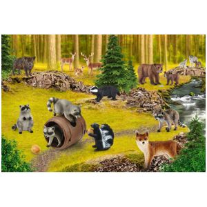 Puzzel 150 stukjes - Wild Life: waar de wasberen leven