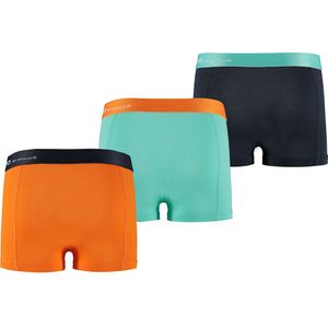 Apollo - Bamboe Boxershorts Jongens - Ocean - 3-Pak - Maat 134/140 - Boxershorts jongens - Ondergoed jongens - Kinder boxershorts