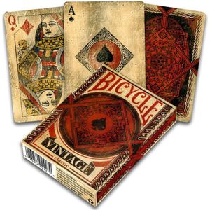Pokerkaarten Bicycle- Vintage