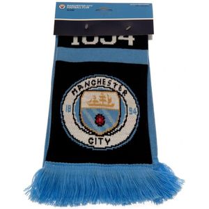 Taylors - Manchester City FC Sjaal  (Blauw/Wit)
