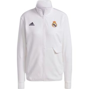 2023-2024 Real Madrid Anthem Jacket (White) - Ladies