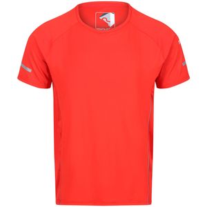 Regatta Heren Highton Pro Logo T-shirt (L) (Vuurrood)