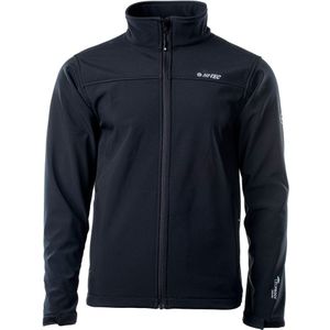 Hi-Tec Heren Lingen Soft Shell Jas (XXL) (Zwart/Zwart)