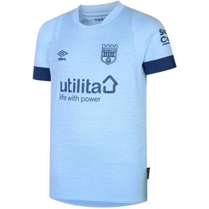 Brentford FC Childrens/Kids 22/24 Second Kit Umbro Jersey (140) (Blauw/Zwaar)