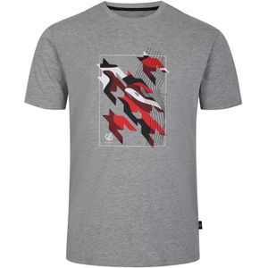 Dare 2B Heren Movement II Logo Marl T-Shirt (3XL) (Asgrijs)