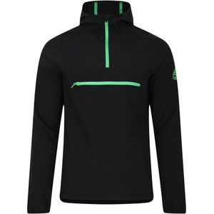 Umbro Heren Pro Elite Lichtgewicht Trainingsjack (L) (Zwarte/Andeeuwse Toekan)