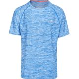 Trespass - Heren Gaffney Sport T-Shirt (2XS) (Blauw)