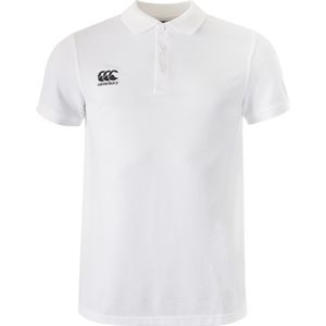 Canterbury Heren Waimak Polo Shirt (L) (Wit)