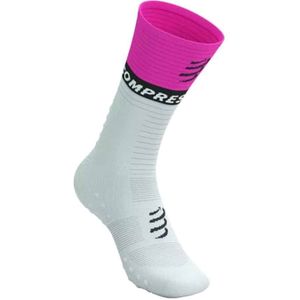 Compressport Mid compression socks v2.0 - WIT - Unisex