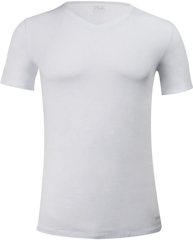 Men's T-shirt Fila V-Neck Fit White L