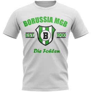 Borussia MGB Established Football T-Shirt (White)