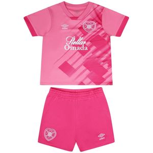 Umbro Kinderen/Kids 23/24 Heart Of Midlothian FC Uitrusting (122) (Roze)