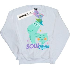 Disney Jongens Soul Joe en 22 Soulmates Sweatshirt (104) (Wit)