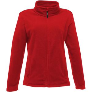 Regatta Dames/dames Full-Zip 210 Series Microfleece Jasje (36 DE) (Klassiek rood)