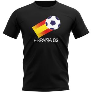 Spain 1982 World Cup T-Shirt (Black)