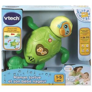 Badspeelgoed Vtech Baby Mother Turtle and Baby Swimmer aquatisch
