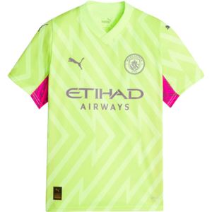 2023-2024 Man City SS Goalkeeper Shirt (Yellow)