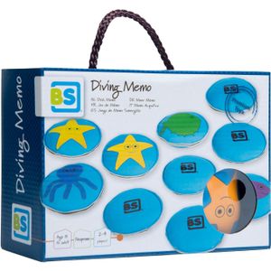 BS Toys Duik Memospel - Duikspeelgoed | Ideaal voor op vakantie | Geschikt voor kinderen vanaf 8 jaar | 2-4 spelers