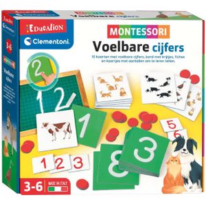 Clementoni Education Montessori - Voelbare Cijfers