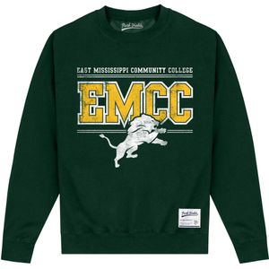 EMCC Uniseks Leeuwensweatshirt voor volwassenen (XXL) (Bosgroen)