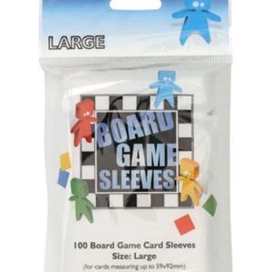 Board Game Sleeves - Large (59x92 mm) for Agricola, Dominion, Le Havre, and More
